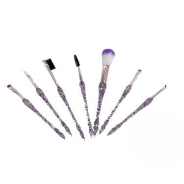 Imagem de Kit 7 Pinceis Profissional Pincel Maquiagem COR Aleatória