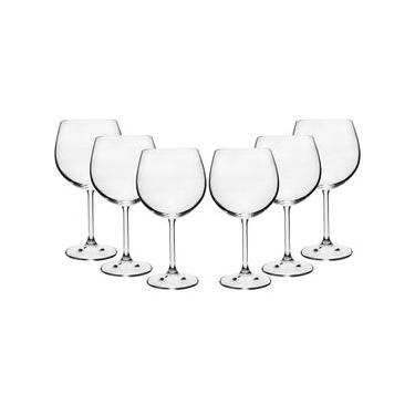 Imagem de Conjunto de Taças para Vinho Borgonha Bohemia em Cristal 570 ml - 6 Peças