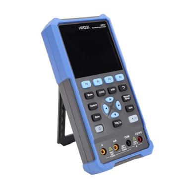 Imagem de Generic Osciloscópio Digital 3 Em 1, Osciloscópio Portátil de Canal Duplo de 25 MHz Com Multímetro de 20.000 Contagens e Gerador de Sinal DDS de 10 MHz, Taxa de Amostragem LCD de 3,5