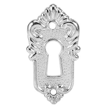 Imagem de GLOGLOW Fechadura de Gaveta Clássica Antiga Com Chave, Segurança de Gabinete Estilo retrô, Design Compacto para Guarda-roupa e Armário, Necessidades Diárias de 5,3 X 2,5 X 0,9 Cm