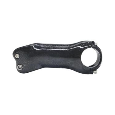 Imagem de Mesa de bicicleta em fibra de carbono 3K brilhante/fosca para MTB e bicicleta de estrada, com inclinação de 6°/17° e diâmetro de 70-120 mm.(Glossy 17d 100mm)