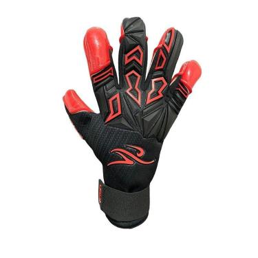 Imagem de Luva de Goleiro Viron Alpha Preta/Vermelha-Unissex