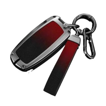 Imagem de Capa de couro para chave de carro, bolsa de liga de couro compatível com geextremamente emgrand x7 ex7 coolray atlas boyue gt gc9 nl3 tugella acessórios de estilo(Style13)