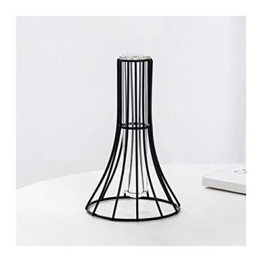 Imagem de U5GAAALPPQ9 Vaso decorativo retrô linha de ferro vaso de flores decoração de festa para casa suporte de planta de metal estilo nórdico sólido moderno vaso de ferro decoração de casa vaso de flores