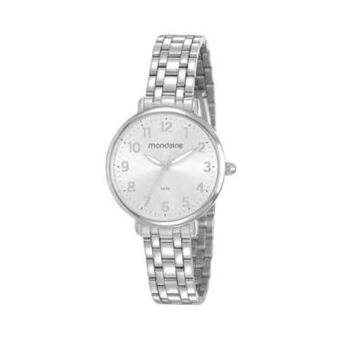 Imagem de Relogio Mondaine Feminino Ref: 53779l0mvne3 Casual Prateado