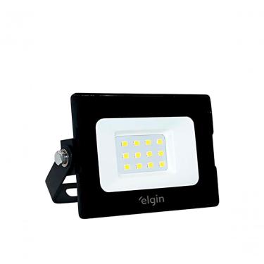 Imagem de Refletor Led Elgin 10w 6500k Preto