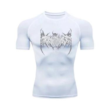 Imagem de Camiseta Masculina Y2K De Compressão De Secagem Rápida Com Manga Curta