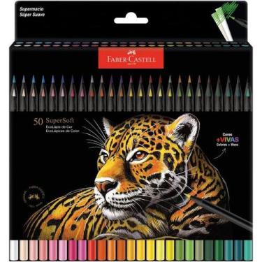 Imagem de Lápis De Cor 50 Cores Super Soft Nova Edicao Faber Castell - Faber-Cas