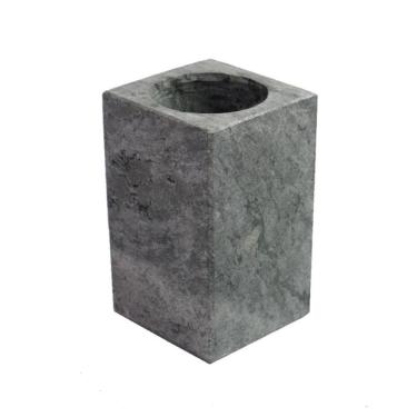 Imagem de Porta Escova De Dente Pia Bancada Em Pedra Sabão 11X7Cm