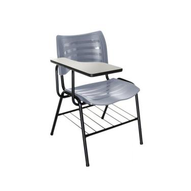 Imagem de Cadeira Iso Linha Polipropileno Iso Universitária Cinza