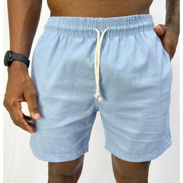 Imagem de Short linho mauricinho curto casual sarja Conexão-Masculino