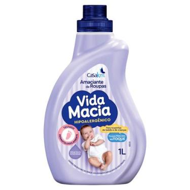 Imagem de Amaciante de Glicerina e Amêndoas Vida Macia 1l