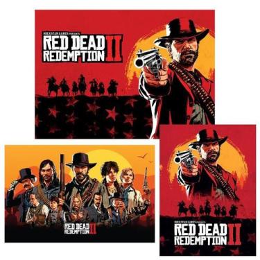 Imagem de Super Kit Bookzine Pôster - Red Dead Redemption 2 - editora europa