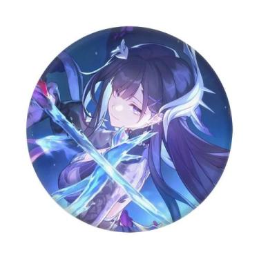 Imagem de Crachá De Cosplay De 58mm Do Jogo Honkai Star Rail: AMPHOREUS, Aglaea,