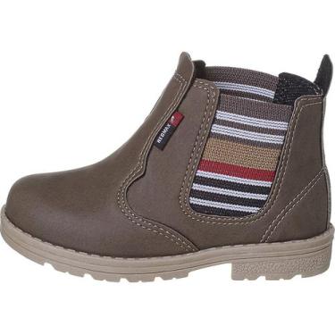 Imagem de Bota Coturno Infantil Criança Menino Confortável - REDMAX, Rato, 36 BR