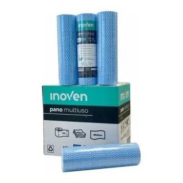 Imagem de Pano Multiuso Tipo Perfex 28cmX25m Inoven -, Azul
