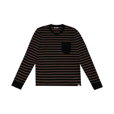 Imagem de Camiseta  Manga Longa Juvenil Em Suedine Minty Preto-Masculino