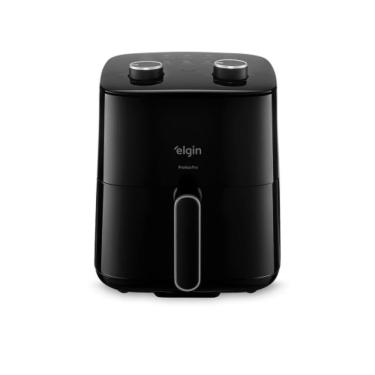 Imagem de Fritadeira Air Fryer Prática Fry 3,7 Litros 1.400W Cuba Quadrada e Grelha Removível Elgin