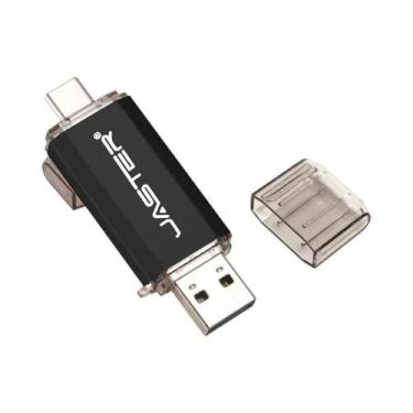 Imagem de Pen Drive USB JASTER OTG Tipo C 2 Em 1 Micro USB 128GB 64GB 32GB 16GB 
