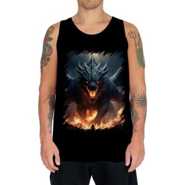 Imagem de Camiseta Regata Leviathan Infernal Fogo 4, M