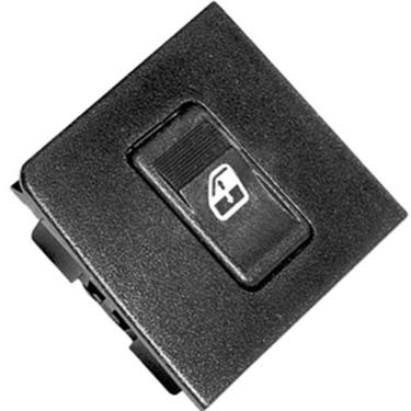 Imagem de Tecla Botão Vidro Elétrico para Painel Simples Uno G1 2004 a 2014 Acionamento do Vidro com Moldura LED Âmbar Universal