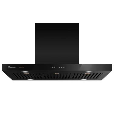 Imagem de Coifa de Ilha com Exaustor e Depurador 90CIV 90 cm em Inox com Painel Touch, LED e Filt...