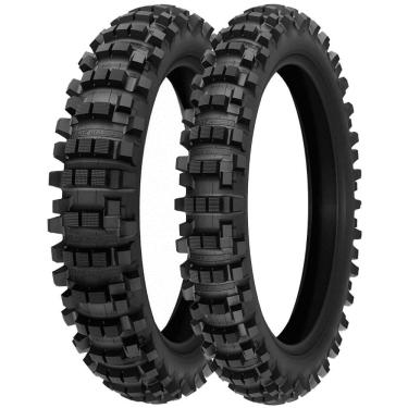 Imagem de Par Pneus Crf230 80/100-21 + 100/100-18 K760 Trakmaster Kenda