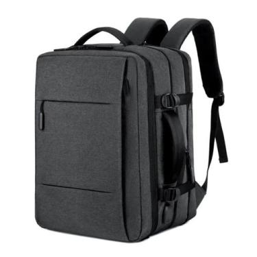Imagem de Mochila Expansível Mala de Viagem Bolsa Expansiva Executiva P/ Noteboo