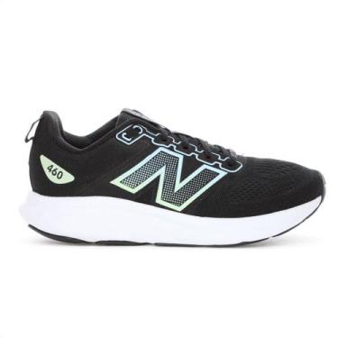 Imagem de Tênis New Balance 460 V4 Preto Azul e Verde - Masculino, 40, Preto