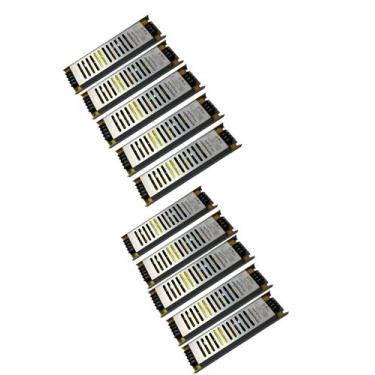 Imagem de 10 Fontes Driver 12V 8A 96W para Fita LED IP40 - Save Energy