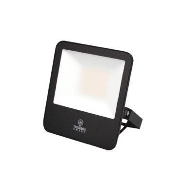 Imagem de REFLETOR PARA JARDIM SMART Wi-Fi RGB LED TASHIBRA 50W PRETO - TASCHIBR