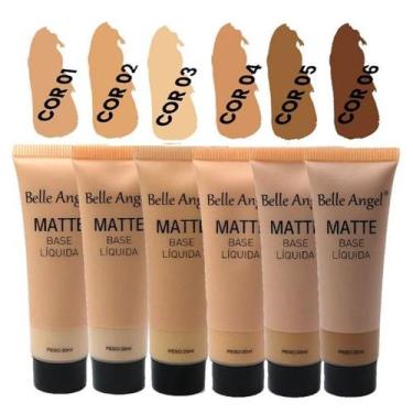 Imagem de Base Liquida Matte Petite 15ML Belle Angel, 5