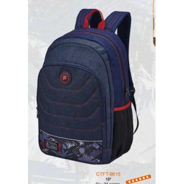 Imagem de Mochila para trabalho e escola unisex An reforçada, Azul