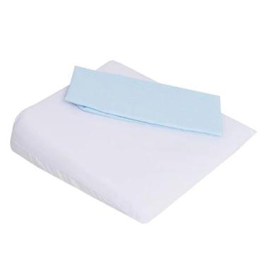 Imagem de Travesseiro Anti Refluxo Confort Para Carrinho Cama Berço De Bebê 30x3