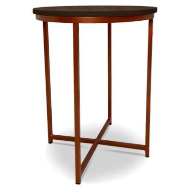 Imagem de Mesa De Canto Alta Gana - Cobre/Villandry - Genus Móveis, Cobre/Villan