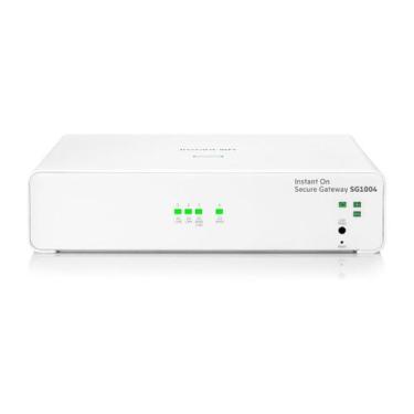 Imagem de Roteador Gateway HPE Instant On Seguro SG1004 4 Portas Gigabit Branco