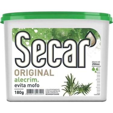 Imagem de Desumidificador Secar Original Alecrim 180g Antimofo para Armários Soi