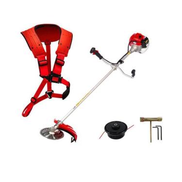 Imagem de Roçadeira À Gasolina 42,7CC 2T TBC43X-Gii Toyama Vermelho