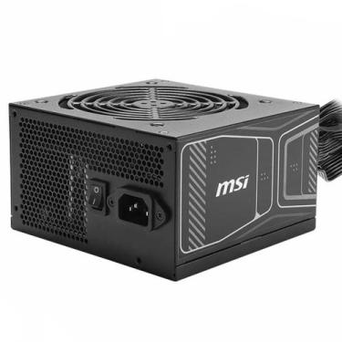 Imagem de Fonte MSI MAG A750GN PCIE5, 750W, 80 Plus Gold, ATX 3.1, PCIe 5.1, PFC