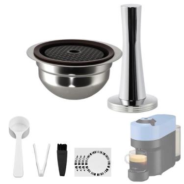 Imagem de Cápsula de Café RTXANFYZ 230ml Reutilizável Compatível com Nespresso V