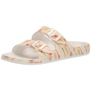 Imagem de Vince Camuto Chinelo feminino para piscina Mandial, Laranja queimada, 10