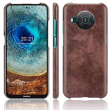 Imagem de For Nokia X10 / X20 Shockproof Litchi Texture PC + PU Case