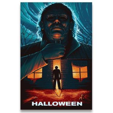 Imagem de Poster Decorativo 42cm X 30cm A3 Brilhante Halloween - Bd Net Collecti