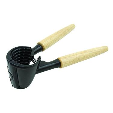 Imagem de Quebrador de Nozes com Cabo em Metal/Madeira Fackelmann Preto/Bege