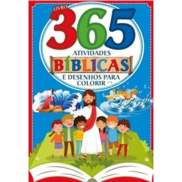 Imagem de Biblicas - Livro 365 Atividades e Desenhos para Colorir