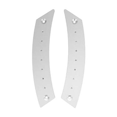 Imagem de Puxador de painel de porta, puxador de porta interna de alta resistência antienvelhecimento para carros (prata)