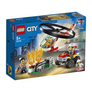 Imagem de Blocos de Montar City Combate ao Fogo com Helicóptero - Lego