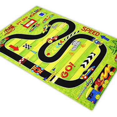 Imagem de Pista para Carrinhos Corrida Velocidade 1,4x1,0m