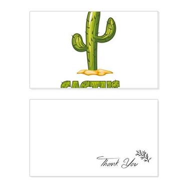 Imagem de Suculentas de cacto, planta em vaso verde, cartão de agradecimento, papel de aniversário, agradecimento de casamento