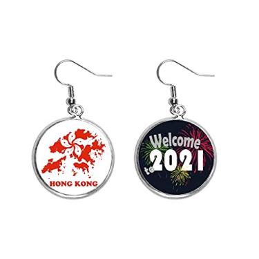 Imagem de Brinco com pingente de mão de compaixão Affection Fraternity, joia 2021 Blessing